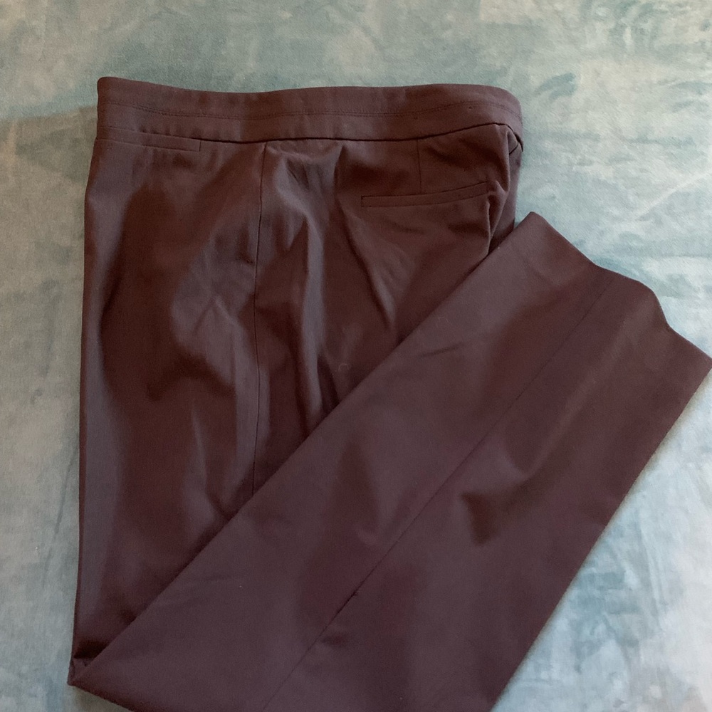 Black Sophisticated Women's Straight Leg Pant.